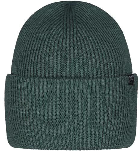 Barts Haveno Beanie Grün - Warme dehnbare Strickmütze, Größe One Size - Farbe Cedar