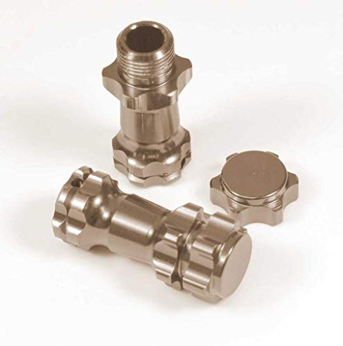 Absima + 25.0 mm 1:8 Aluminium Alu-Spurverbreiterung 17 mm 6-Kant Schwarz 2 St.