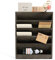Rustikaler Vintage-Büroschreibtisch aus Holz mit 5 Schlitzen oder abgenutztem Fackel-Holz, Wandmontage, zum Aufhängen von Dokumenten, Zeitschriften, Briefhalter, Organizer, Präsentationsständer