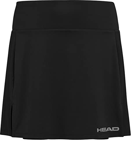 HEAD Damen Club Basic Long W Skirts, Schwarz, M EU
