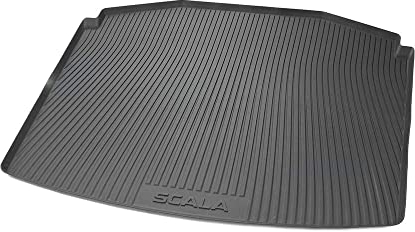 Skoda 657061160 Kofferraumbelag Schutzmatte Kofferraumeinlage Kofferraummatte, nur für variablen Ladeboden