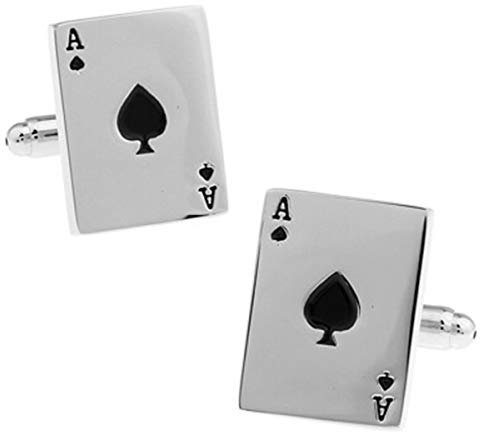 Männer Manschettenknöpfe, Roulette Würfel-Poker-Manschettenknöpfe 9