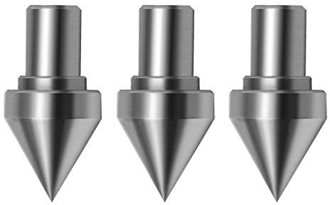 Contropunta Del Tornio Del Tornio Del Punto Centrale Del Rotante 3pcs, 8mm