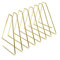 KETIEE Buchstütze Buchstützen Metall Bookends Verstellbare Buchhalterung Bücherständer Buchstopper Bücherregal Bücher Halter Buchbeschwerer Heavy Duty für Bücher, Karten und CDs, Gold