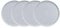 BUTLERS Teller Ø27cm 4er Teller Set CASA NOVA Steinzeug Geschirr | Speiseteller Dinnerteller Essteller Deko-Teller | Skandi-Design reaktive Glasur | Mikrowellen- & spülmaschinenfest