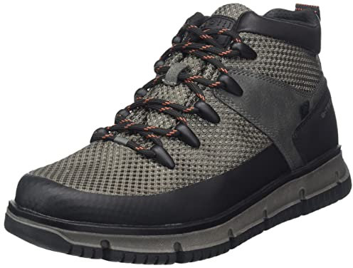 bugatti Herren Samper Mode Stiefel, Dunkelgrau, 44 EU