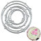 Kreis Stanzmaschine Stanzschablone, Scrapbooking Prägeschablonen Stanzformen Schablonen Für Scrapbooking, Fotopapier, Karten, Handwerk Prägen DIY Herstellung Geburtstag Geschenk