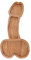 TOPINCN Aperitif-Brett, Lustiges Design, Käsebrett, Verbundholz, Trompetenform, Gekochte Speisen, Wurstplatte, Picknick-Utensilien für Einzugsgeschenk(Rechts)