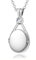 VICKWOOD H2O Plötzlich Meerjungfrau mit Platin Beschichtet 5A Zirkonia h2o Medaillon Personalisiertes Amulett für Bilder Geschenk für Frauen zum Geburtstag