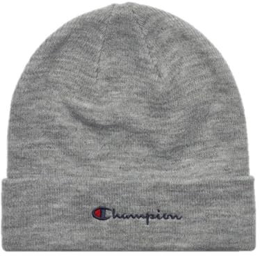 Champion Unisex Lifestyle Caps-802405 Beanie-Mütze, Hellgrau meliert, One Size