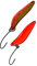 Beast Trota Spoon - 3 g - Trout Fishing Spoon - Pesca UL (rosso, verde - rosso)