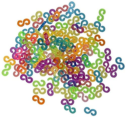 Clips Regenbogenfarbe Refill Connecting Band Schmuck Armbänder Werkzeugbau 125 Stück Professionell verarbeitet