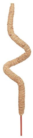 Luckxing Biegsame Moosstäbe Für Pflanzen, 100cm/110cm/120cm Monstera Moosstab-Set Monstera Rankhilfe Für Kletterpflanzen Handgefertigte Schlanke Pflanzenstäbe Moosstab Pflanzstab Für Indoor-Pflanzen