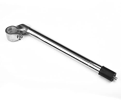 HpLive Fahrradlenkervorbau Chrom 22,2 mm Verstellbarer Fahrradlenkervorbau Aluminium 300 mm Lenkerlänge Für Traditionelle Vintage Fahrräder