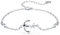 MEDWISE Anker Fußkettchen 925 Sterling Silber Unendlichkeit Anker Fußkettchen Damen Fußkette Armkette Nautisches Schmuck Fussketterl für Mutter Mama Muttertagsgeschenk Damen Mädchen Ehefrau Freundin