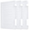 Plastic File Organiser Boxes A4 - Pack of 3 Waterproof Portable Folders for Paperwork with Clasp and Lids for 31×23 cm Paper, Transparent Box Files for Magazines, Office Supplies, School