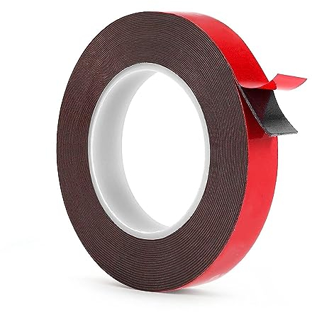 LATRAT Doppelseitiges Klebeband, Zweiseitiges Schaumstoffband, 2-seitiges starkes Klebeband für Wände, Haus, Auto und Bürodekoration (20mm*3m)