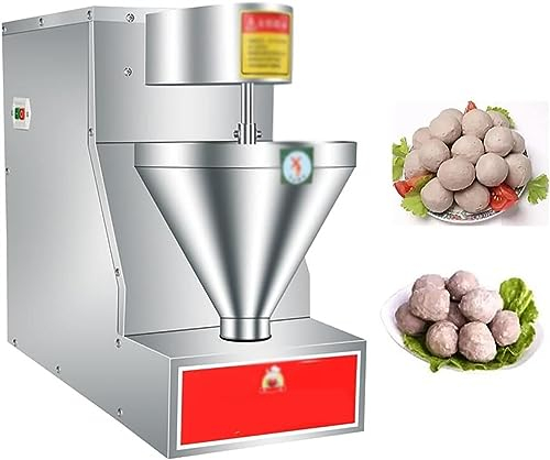 Machine de formage automatique de boulettes de viande avec des modèles de 20 mm/24 mm/28 mm, 200/min, outils de fabrication de boulettes de viande de poulet de poisson de porc électrique en acier inox