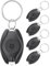 Uniclife 5 Pack LED Keychain Flashlight Mini LED Keychain Light 14 Lumen Portable Ultra Bright Battery Powered Key Ring Torch for Outdoor Camping Party Hiking and Emergency Lighting