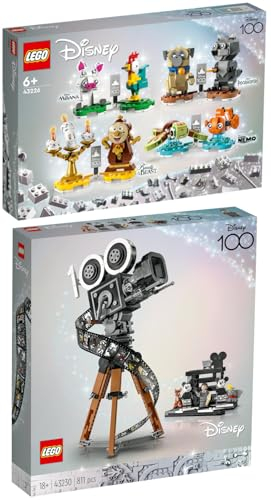 Lego 2er Set: 43226 Disney Paare & 43230 Kamera Hommage an Walt Disney