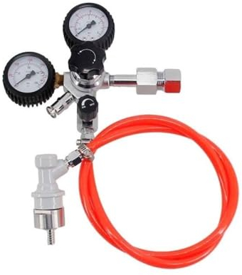 Kit Pro de Carbonatación para Carbonate Soda, Agua, Jugo, Cerveza, Agua de Burbujas - Use una Botella de Refresco Estándar de 2 Litros (Color: C)