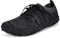 Barefoot Minimaliste Uomo Donna Scarpe da Pianta Larga Trail Sneaker Camminata Running Leggere Flessibile con Zero Drop Soles Nero Grigio 41
