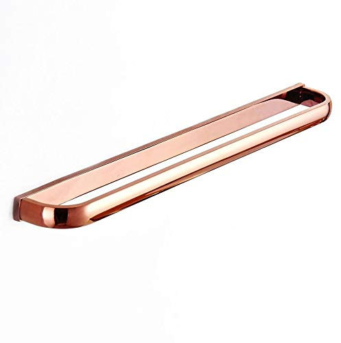 Badezimmer-Anhänger aus Messing, Roségold, Einzelstangen-Handtuchhalter, Wand-Handtuchhalter, Kupfer-Badezimmer-Accessoires, Handtuchhalter