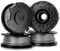 Anbooc 4 Pcs Strimmer Spool Line for Bosch, Lawn Mower Replacement Spool F016800569/ F016800385, Brushcutter Wire 16ft, Strimmer Wire Black