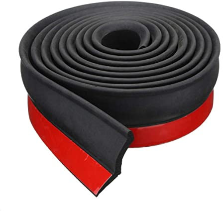 Garage Door Seal Garage Door Rubber Seal Strip,Multipurpose Door Bottom Weather Edge Trim Full Wrap Strip for Draught Excluder