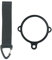 Raxove Wasserflaschengriffe, Wasserflaschen-Tragegriffe, Flaschenträgergriff, Innendurchmesser: 6,6 cm, weiches Band, Halter, Gurt, Tassenträger für Flaschen, zum Wandern, Camping