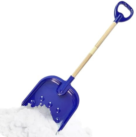 Pelles à Neige en Plastique pour Enfant, Pelle de Plage pelles à Sable pour Enfant, Pelles à Neige avec poignée Ergonomique, Pelle à Neige pour Petites et Grandes quantités de Neige
