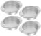 Colador de latas de atún de acero inoxidable 304 con mango antideslizante, fácil de usar, colador de latas de atún para verduras enlatadas, frijoles, 4 unidades