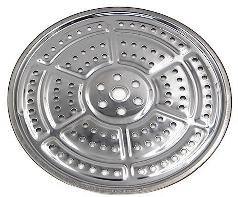 Rejilla Inoxidable para 27.3Cm Resistente Oxidación para Cocinar al Vapor Compatible Ollas de Sopa Antiadherente y de Limpiar