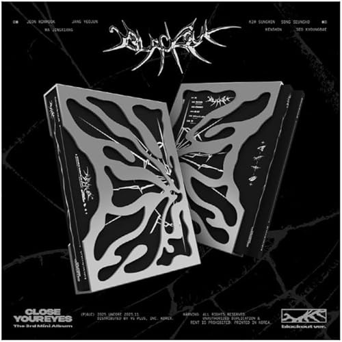 Generisch Close Your Eyes - Blackout [Blackout ver.] 3rd Mini Album + Extra photocards