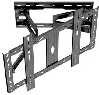 tv Mount, Vollbewegliche TV-Wandhalterung for 32-80-Zoll-Bildschirme – Gelenkarm hält maximal 80 kg, VESA 650 x 600 mm, passend for LED-LCD-OLED,Parts(for 32-80 inch TVs)