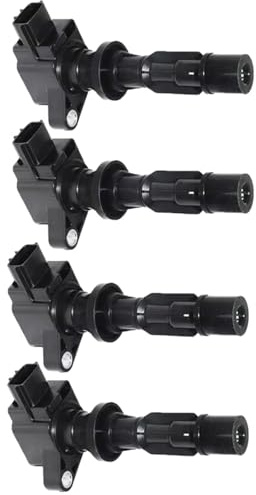 Zündspule Zündmodul Kompatibel Mit Mazda Für MX-5 III NC 2.0 NC18 2005 2006 2007 2008 2009 2010 2011 2012 2013 2014 4-teilige Auto Zündspule OEM: L3G218100B