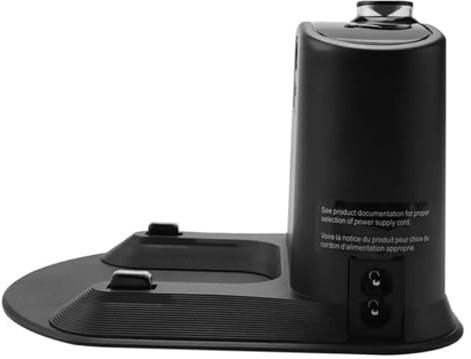 Sostituzione base caricabatterie con presa UE, caricatore docking station, compatibile con iRobot Roomba serie 500 600 700 800 900 Robot aspirapolvere, accessori durevoli for dock di ricarica