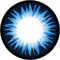 Matlens - GEOLICA Farbige Kontaktlinsen ohne Stärke blau blue GEO Extra Bella Big eyes WBS-202 circle lens 2 Linsen 1 Kontaktlinsenbehälter 1 Pflegemittel 50ml