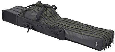 DAM Rutentasche gepolstert mit DREI Fächern, Länge von 1,10m - 1,90m wählbar, aus 100% Polyester, Modell 2019 (Länge 1,10m)