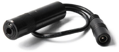 Kreuzlaser, rot, 660 nm, 110 °, 5 V DC, Ø20x90 mm, Laserklasse 2M, Fokus einstellbar, Kabellänge 1.000 mm, 2.5 mm DC socket (+ pole inner) - 70134643