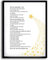 A2 Poster mit Songtext A Star is Born Shallow, Lady Gaga, A2