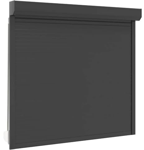 vidaXL Tapparella Avvolgibile Moderna Innovativa Prefabbricata Funzionale Alte Prestazioni Durevole Serranda Tenda in Alluminio 160x150 cm Antracite