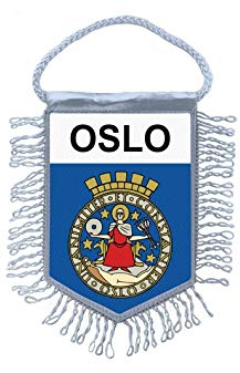 Akachafactory Wimpel Mini Flagge Fahne flaggen miniflagge Oslo norwegen