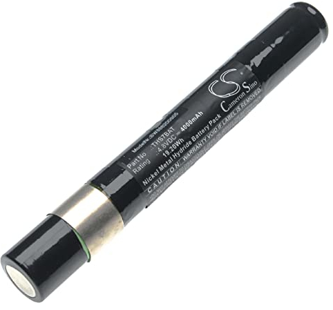 vhbw 1x batería reemplaza Tektronix THS7BAT para osciloscopio, medidor (4000 mAh, 4,8 V, NiMH)