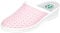 Ciabatte Sanitarie Anatomiche Uomo e Donna, Scarpe Pantofole Ortopediche Confortevoli con Tomaia in Vera Pelle Traforata, Made in Italy, Rosa (Donna) 37
