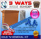 43 inch TV LCD Double Wall Premium Cardboard Box WITH Extra Bubble Plasma Screen Picture Artwork Frame House Removal Moving Protection Kit (1100 x 150 x 725mm))