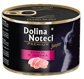 DNP Sp. z o.o. Noteć Valley KOT Nassfutter für Katzen pusz.185g Kätzchen Indyk / 12
