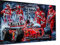 Magic Canvas Art - Bilder Michael Schumacher F1 Abstrakt Leinwandbild 1- teilig Hochwertiger Kunstdruck modern Wandbilder Wanddekoration Design Wand Bild – A3540, Größe: 40 x 30 cm