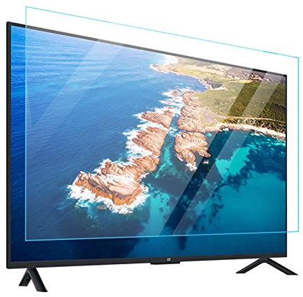AGLZWY 27-75 Inches Anti-reflective TV Screen Film Blu-ray Film for Computer Screen Glare Non-bubble Protective Film Scratch Protection (Size : MATTE VERSION 65 INCH/1429X804MM)