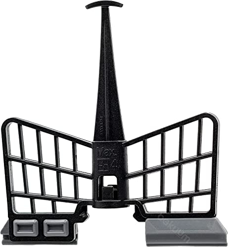 CECOPARTS compatible con Mariposa para Cecotec Mambo 6090, 8090, 8590, 7090, 9090, 9590, 10070, 10090, 12090, 12090 Habana, Silver, Black. Accesorios y repuesto Robot Cocina, fabricado España. Bakuum